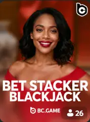 Bet Stacker Blackjack BC Game Greece game cover