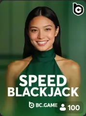 Speed Blackjack BC Game Greece game cover