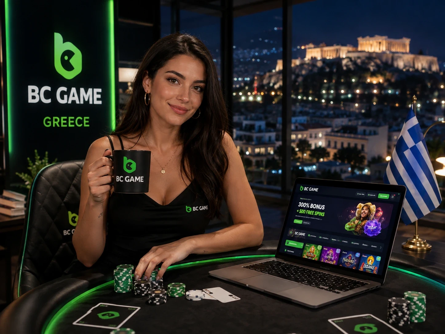 Παίκτρια στο BC Game Ελλάδα