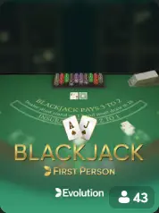 Blackjack First Person BC Game Greece game cover
